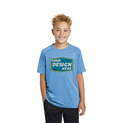 SPORT-TEK Custom Unisex Youth PosiCharge Tri-Blend Wicking Raglan Tee