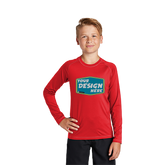 SPORT-TEK Custom Unisex Youth Long Sleeve Rashguard Tee