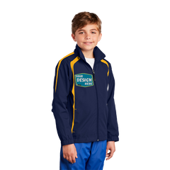 SPORT-TEK Custom Unisex Youth Colorblock Raglan Jacket