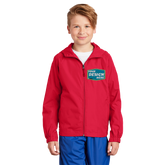 SPORT-TEK Custom Unisex Youth Hooded Raglan Jacket