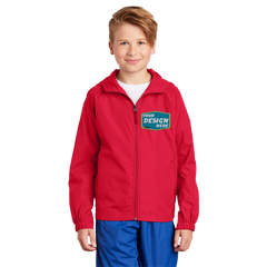 SPORT-TEK Custom Unisex Youth Hooded Raglan Jacket