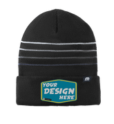 TRAVISMATHEW Custom Unisex Striped Cuffed Beanie