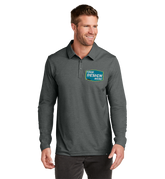 TRAVISMATHEW Custom Men's Oceanside Heather Long Sleeve Polo