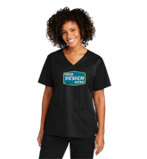 WINK Custom Women's WorkFlex Mock Wrap Top