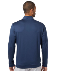 ADIDAS Custom Men's Performance Textured Quarter-Zip Pullover