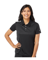 ADIDAS Custom Women's 3-Stripes Shoulder Polo