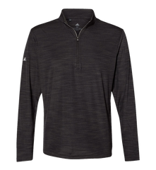ADIDAS Custom Men's Lightweight Mélange Quarter-Zip Pullover
