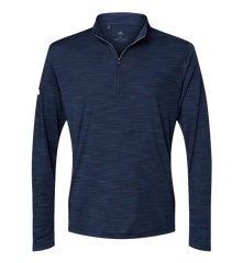 ADIDAS Custom Men's Lightweight Mélange Quarter-Zip Pullover