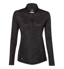 ADIDAS Custom Women's Lightweight Mélange Quarter-Zip Pullover