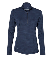 ADIDAS Custom Women's Lightweight Mélange Quarter-Zip Pullover