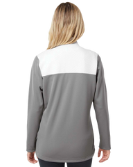 ADIDAS Custom Women's Textured Mixed Media Full-Zip Jacket