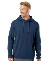 ADIDAS Custom Men's Textured Mixed Media Hooded Sweatshirt