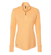 ADIDAS Custom Women's 3-Stripes Quarter-Zip Sweater