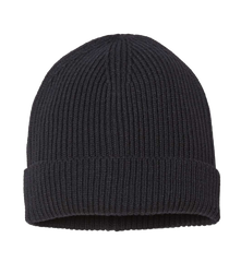 ATLANTIS HEADWEAR Custom Sustainable Fine Rib Cuffed Beanie
