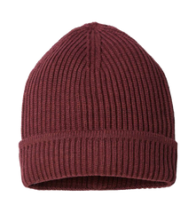 ATLANTIS HEADWEAR Custom Sustainable Finish Edge Cuffed Beanie