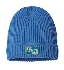 ATLANTIS HEADWEAR Custom Sustainable Finish Edge Cuffed Beanie