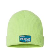 ATLANTIS HEADWEAR Custom Sustainable Rib Cuffed Beanie