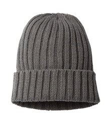 ATLANTIS HEADWEAR Custom Sustainable Cable Knit Cuffed Beanie