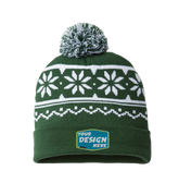 CAP AMERICA Custom Unisex USA-Made Snowflake Beanie