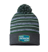 CAP AMERICA Custom Unisex USA-Made Striped Beanie