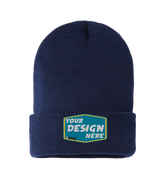 CAP AMERICA Custom Unisex USA-Made Sustainable Cuffed Beanie