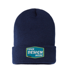 CAP AMERICA Custom Unisex USA-Made Sustainable Cuffed Beanie