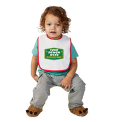 RABBIT SKINS Custom Infant Contrast Trim Terry Bib