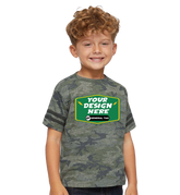 RABBIT SKINS Custom Toddler Football Fine Jersey Tee