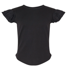 RABBIT SKINS Custom Toddler Flutter Sleeve Tee