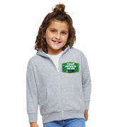 RABBIT SKINS Custom Toddler Full-Zip Fleece Hoodie