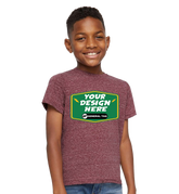 RABBIT SKINS Custom Toddler Harborside Melange T-Shirt