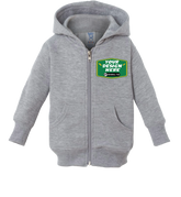 RABBIT SKINS Custom Infant Full-Zip Fleece Hoodie