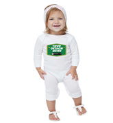 RABBIT SKINS Custom Infant Long Legged Baby Rib Bodysuit