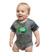 RABBIT SKINS Custom Infant Football Fine Jersey Bodysuit