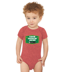 RABBIT SKINS Custom Infant Harborside Melange Bodysuit
