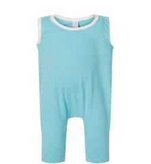 RABBIT SKINS Custom Infant Harborside Melange Tank Romper