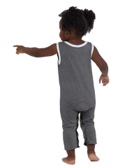 RABBIT SKINS Custom Infant Harborside Melange Tank Romper