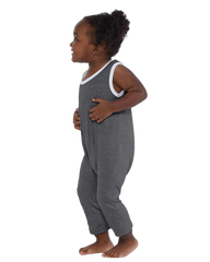 RABBIT SKINS Custom Infant Harborside Melange Tank Romper