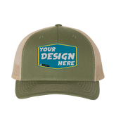 RICHARDSON Custom Unisex Five-Panel Trucker Cap