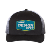 RICHARDSON Custom Unisex Printed Mesh Trucker Cap