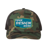 RICHARDSON Custom Unisex Printed Trucker Cap