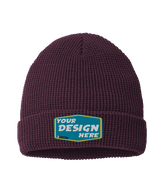 RICHARDSON Custom Unisex Waffle Cuffed Beanie