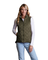 WEATHERPROOF Custom Women's Vintage Diamond Quilted Vest