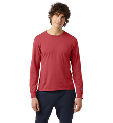 CHAMPION Custom Unisex Long-Sleeve Garment Dyed T-Shirt