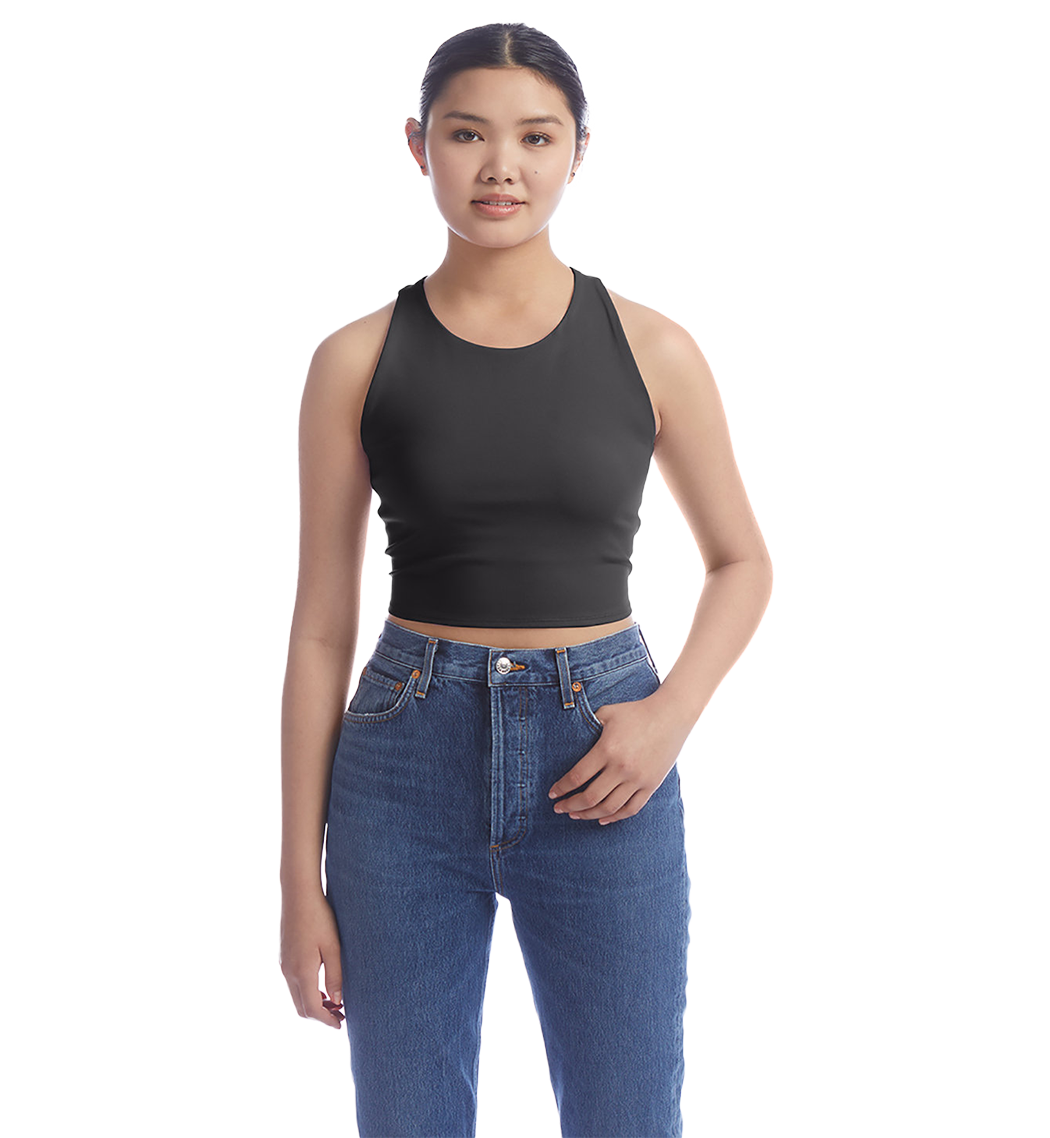 CHAMPION Custom Ladies' Fitted Cropped Tank