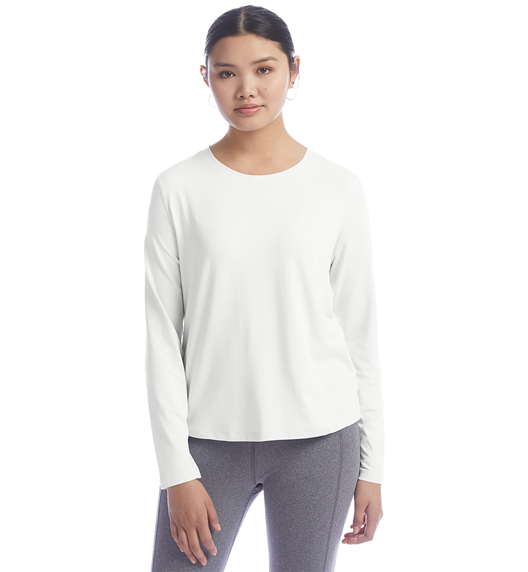 CHAMPION Custom Ladies' Cutout Long Sleeve T-Shirt