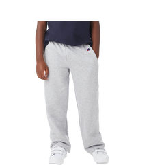 CHAMPION Custom Youth Powerblend Open-Bottom Fleece Pant with Pockets