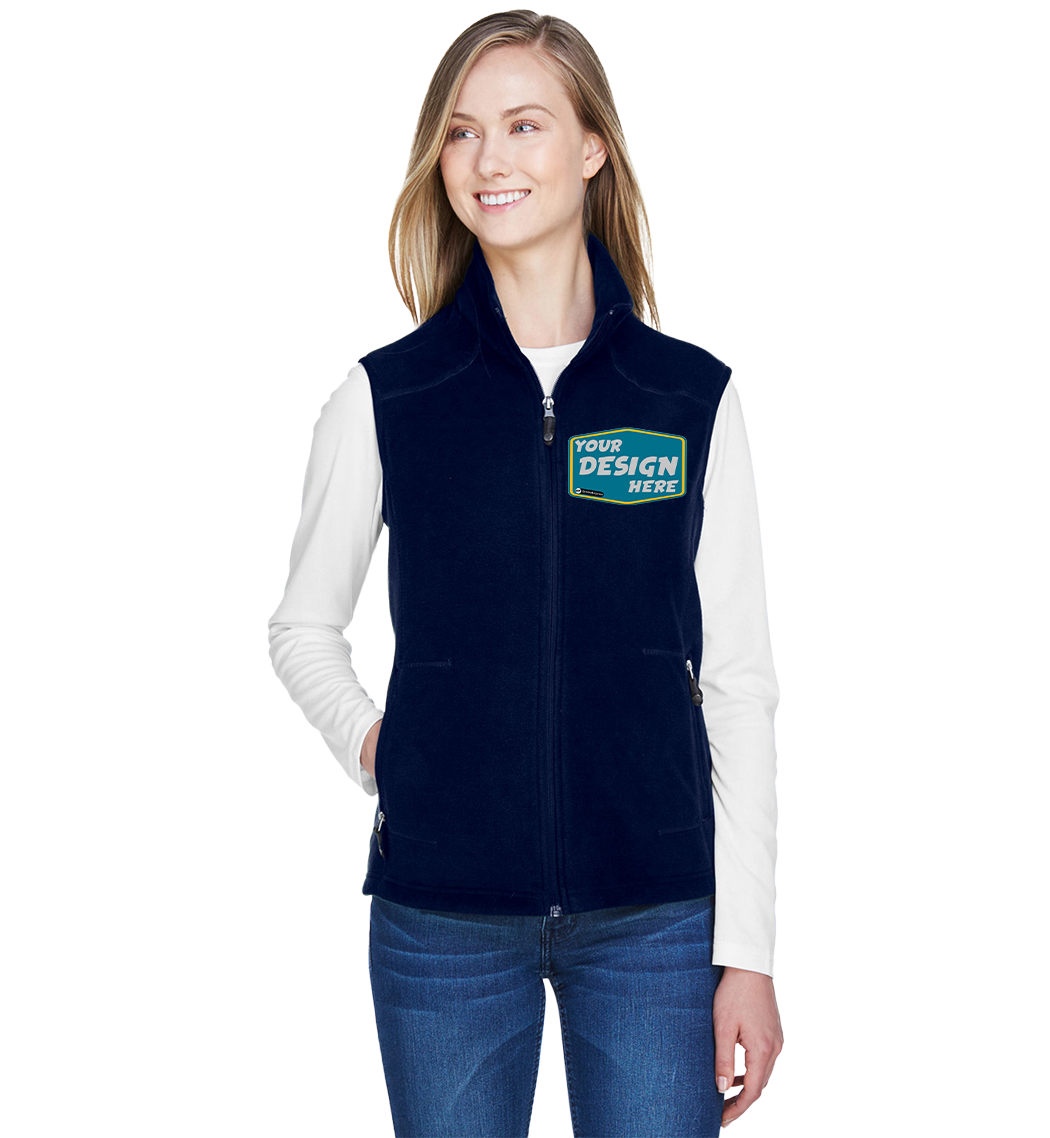 NORTH END Custom Ladies' Voyage Fleece Vest