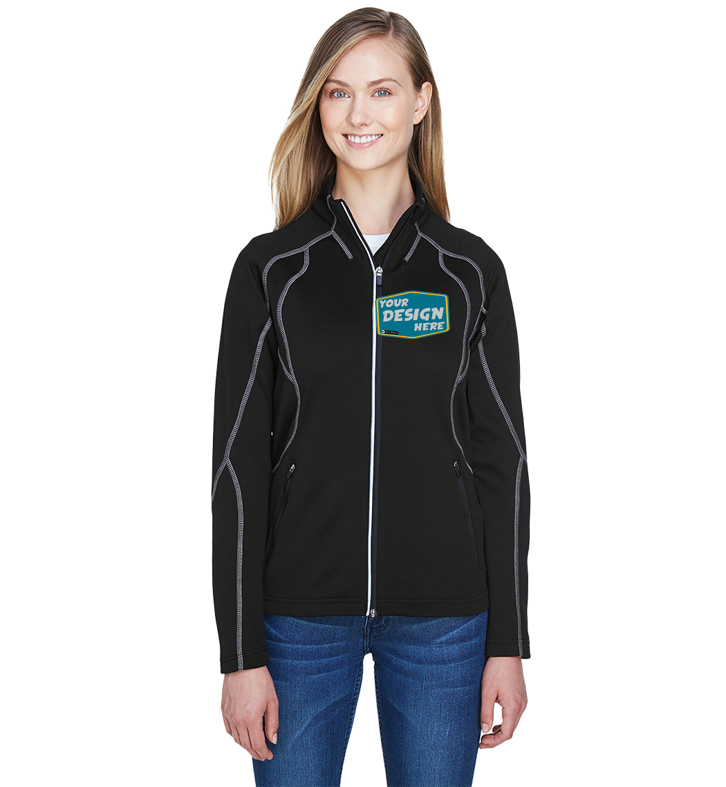 NORTH END Custom Ladies' Gravity Performance Fleece Jacket