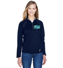 NORTH END Custom Ladies' Radar Quarter-Zip Performance Long-Sleeve Top